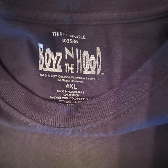 Men’s Boyz N The Hood Tee- 4XL- Perfect condition! - Picture 3 of 3